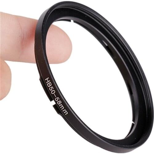B50/HB50-52/55/58/62/67/72/77/82mm Bayonet Step Up Screw lens Filter Thread adapter for Hasselblad Bay 50 camera