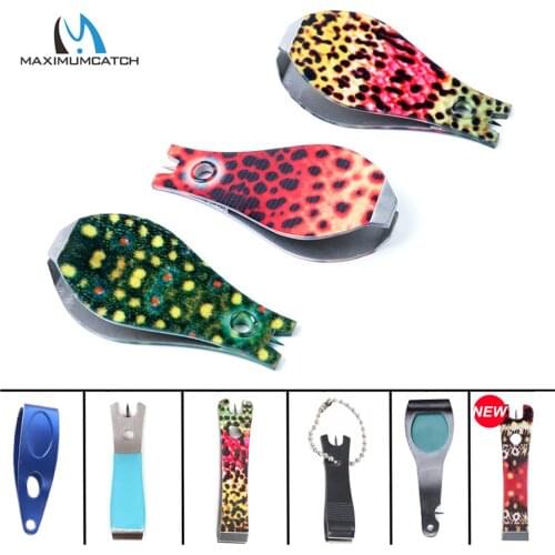 Maximumcatch 2pcs/lot Fishing Nipper Stainless Steel Fishing Line Cutter Clipper Fishing Accessory