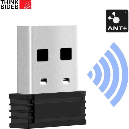 THINKRIDER ANT+ USB Enhanced Transmitter Receiver Compatible Garmin Bicycle Computer ANT Stick Speed Cadence Sensor