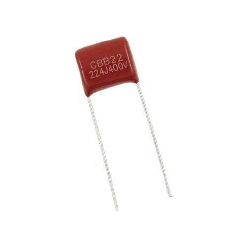 20PCS 400V224J 400V 0.22UF 220NF 400V 224J 224 CBB P10 Polypropylene film capacitor