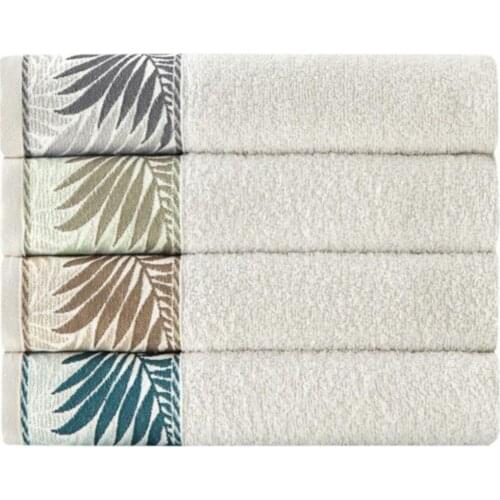 4 Pieces Towels Set 100% Turkish Cotton 50 X90 CM Quality Hand Face Towel Adult Women Men Bathroom Towels Soft natural Skincare