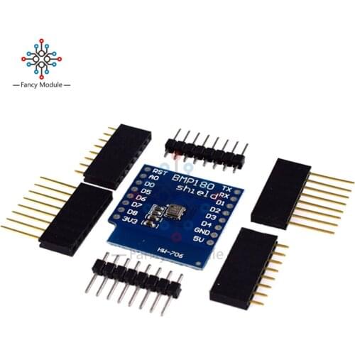 BMP180 Replace BMP085 Digital Barometric Pressure Sensor Module for Wemos D1 Mini ESP8266 WiFi Extension Board Learning Board