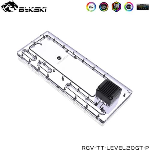 Bykski Dstro Plate ,Water Tank For Thermaltake Level 20 GT Computer Case ,Reservoir, RGV-TT-LEVEL20 GT-P