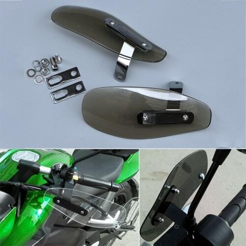 Motorcycle hand guard cover board for off-road street car Prince car modified injection ABS handlebar windshield