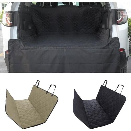 Car Pet Seat Cover Trunk Mat Tarpaulin Waterproof Oxford Cloth Dog Cat Back Seat Covers Rear Auto Pad Car Protection Blanket