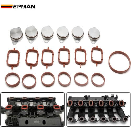 EPMAN Quality 6 x 33mm BMW E53 E90 E60 E70 Diesel Swirl Flaps Blanks Manifold Gaskets TKYD81K