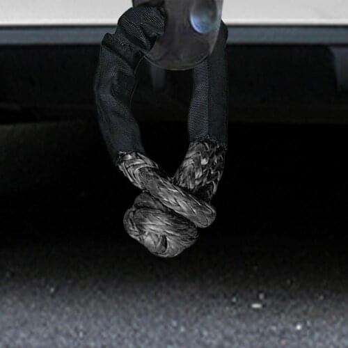 Flexible Multi-Color Trailer Rope Synthetic Rope Flexible Car Capstan Cord Winch Rope String Line Cable Car Towing Rope