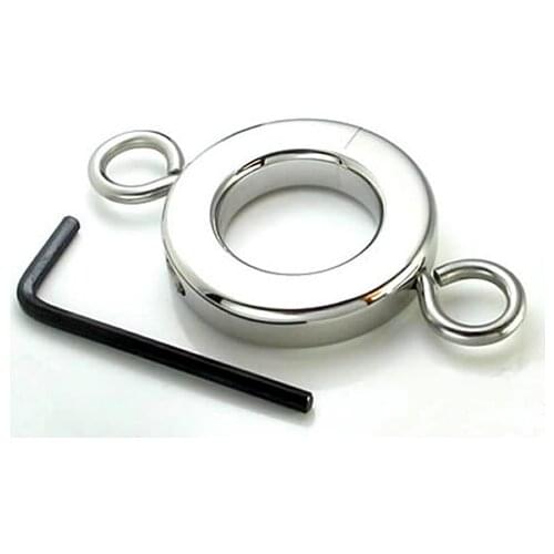 S Size Metal Screw Locking Penis Rings,Delay Ejaculation,Prevent Impotence,Penis Lock,0.5" Width Cock Ring,Sex Toys 256S