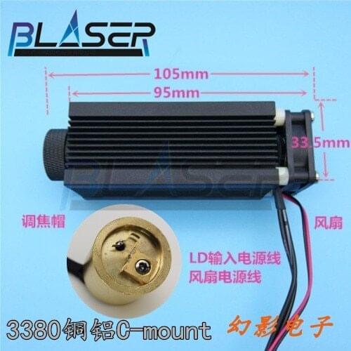 High-power Laser Tube Holder, Hardware, Laser Module, with 808nm-980nm Lens