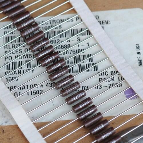 Original new 100% RLR20C fever electric wooden shell resistance 1/2W 0.5W 16K G class 2% (Inductor)