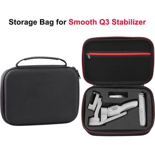 For Zhiyun Smooth Q3 Stabilizer Portable Storage Bag Dust-proof Handbag Carrying Case Travel Protection Storage Bag Accessories