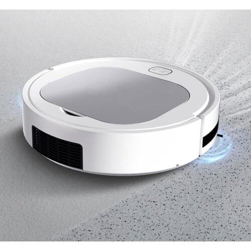 1200mAh Smart Robot Vacuum Cleaner Multifunctional 3-In-1 Auto Rechargeable Floor Sweeping Robot Dry Wet Vacuum Cleaner Machine