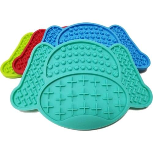 Pet Lick Pad Silicone Slow-food Slow-food Pads Dog Licking Pads Cat Treatment Dispensing Pads Dog Slow Feeders Treat Dispenser