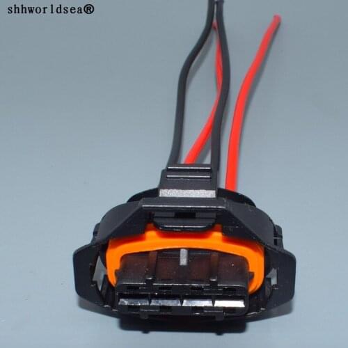 Worldgolden 4 pin female waterproof Diesel fuel Common Rail Injector Crankshaft Sensor Connector 1928404627