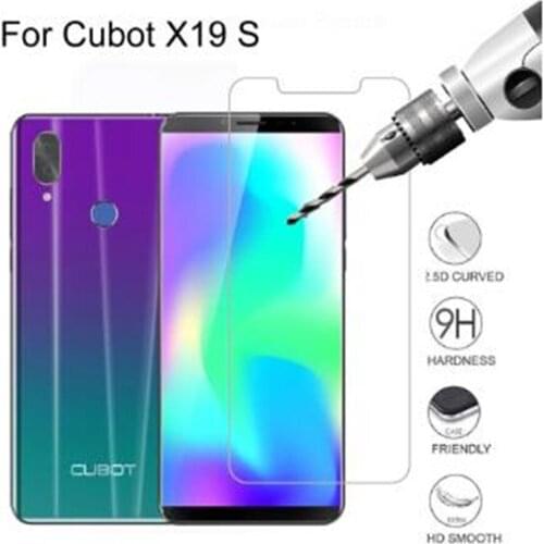 Tempered Smart Phone Glass For Cubot X19 5.93" Explosion Proof Screen Protector For Cubot X19S Protective Film Glass on X19 S