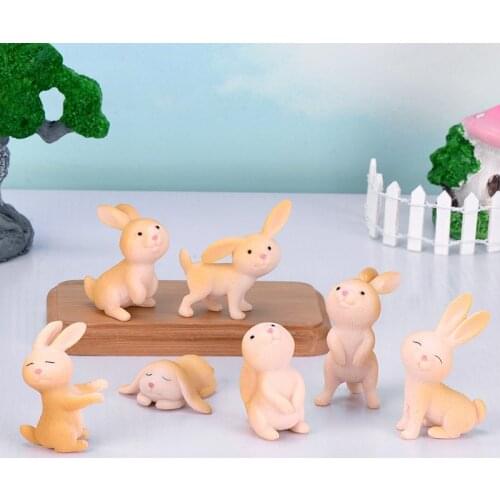 49mm X 25mm - 40mm X 32mm, 1 PiecePlastic Ornaments Decorations Rabbit Animal Yellow Cute