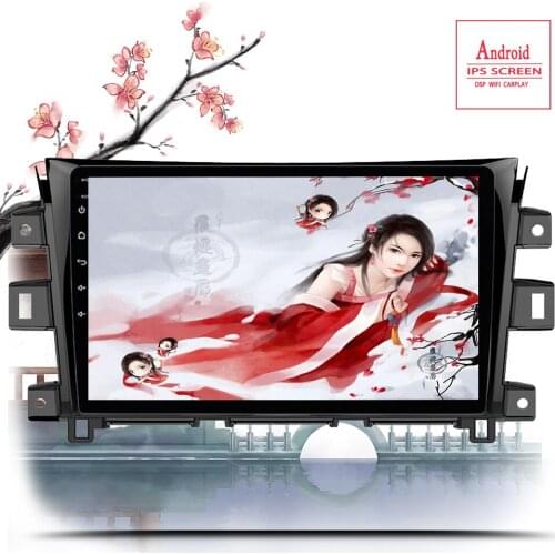 Car Auto Radio 10.1" Android 10.0 Multimedia Player For 2011 - 2015 2016 Nissan NAVARA Frontier NP300 GPS Navigation with WIFI