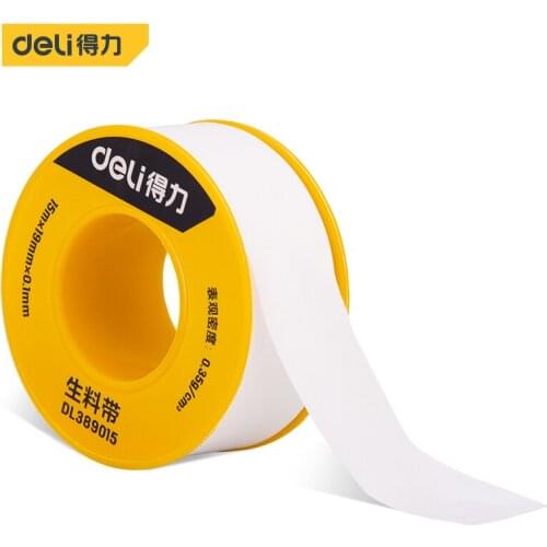 Deli 1PCS Sealing Tape High Quality Raw Material Tape Thread Gas Water Waterproof Engineering Unit Family Dedicated Accessories