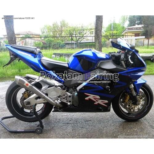For Honda CBR900RR 2002 2003 CBR900 CBR 954 RR 02 03 Blue Black Aftermarket Motorcycle Fairing (Injection molding)