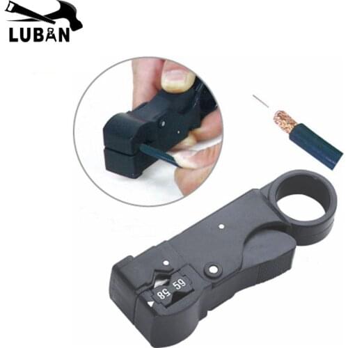 HT-312B Cable wire Strippers for RG58 RG59 RG62 3C 4C cable Network tool Network Plier