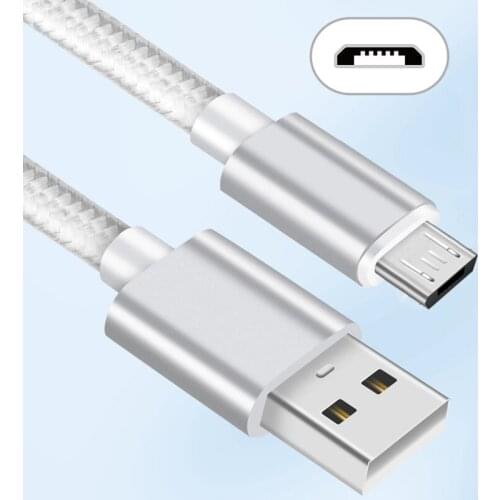 Micro USB Cable For Samsung A3 A5 A7 J3 2016 S6 S7 Edge J3 J5 J7 2017 J4 J6 J8 J5 A7 2018 A10 M10 Redmi 5 6 4 Fast Charger Cable