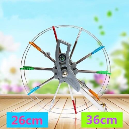 Free shipping high quality 26cm 36cm kite reel outdoor flying toys for adults weather vane eagle fun factory parafoil kevlar koi