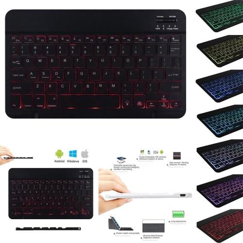 Backlit Keyboard HB030 78‑Key Keyboard 3.0 Portable Keyboard for Tablet Computers Keyboard Tablet Supplies