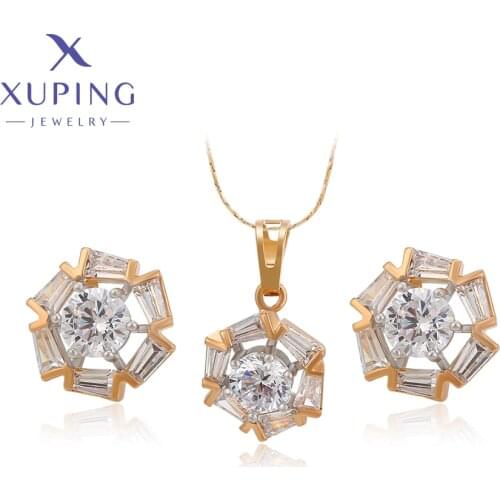 Xuping Summer Sale Fahion New Arrival Women Jewelry Set with Gold Plated A00336319