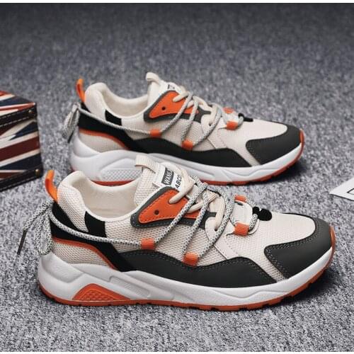Hot Sale Running Shoes Light Comfortable Casual Mens Sneaker Breathable Non-slip Wear-resistant Outdoor Walking Men Sport Shoes