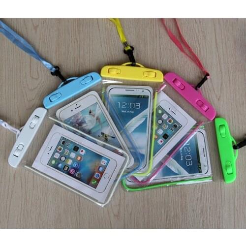 WUANGSUNE Waterproof Document Case Outdoor Travel Swim Package Phone Bag Sealed Luminous Night Waterproof Bag Case Accessories