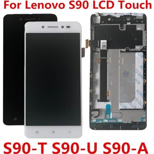 For Lenovo S90 LCD Display Touch Screen Digitizer Assembly With Frame S90-T S90-U S90-A Original Replacement Parts