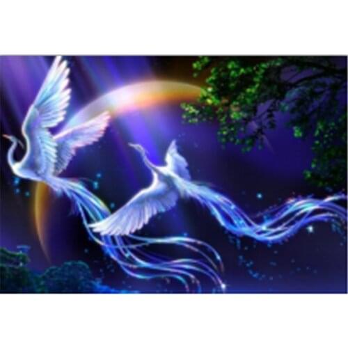 5D diamond painting Phoenix Spread Wings Full round diamond embroidery mosaic home decoration pattern DIY handmade new year
