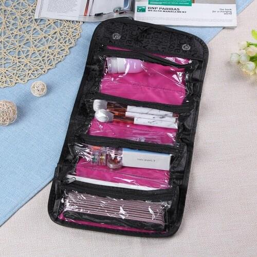 Foldable Makeup Brushes Holder Case Folding Travel Pen Holder Storage Cosmetic Brush Bag Brushes Organizer Make Up Tools Supply