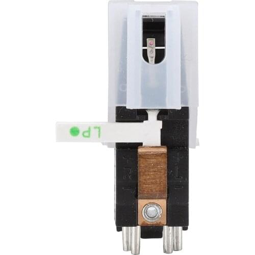 Turntable Needle Stylus Ruby and Sapphire Dual Needle Stereo Stylus for Lp Vinyl Player Record Needle Stylus 200-300mV Output