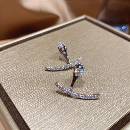 South Korea Cute/Romantic Fashion Metal Earrings Personality Contracted Joker Smiling Face Women Jewelry Stud Earrings