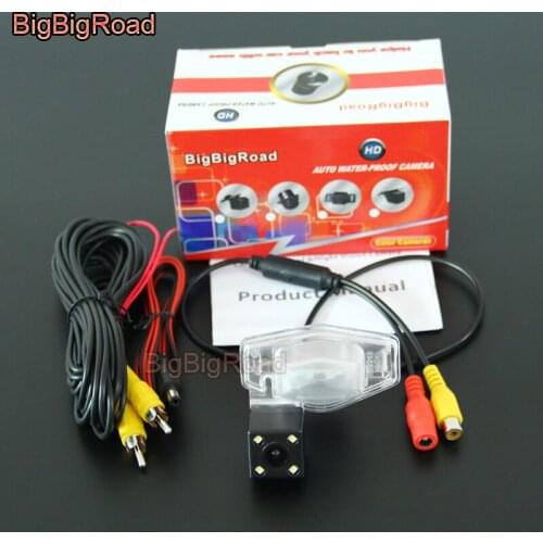 BigBigRoad Car Rear View Backup Parking Camera For Honda Vezel HRV HR-V 2013 2014 2015 2016 Night Vision Car Reversing Camera