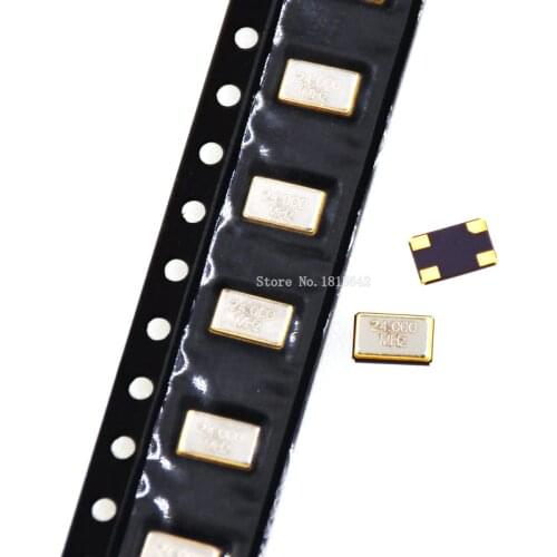 5PCS SMD Passive Crystal Oscillator 25.000mhz 25MHz 25M Quartz Crystal Resonator 5.0*3.2mm 4 Pins smd 5032