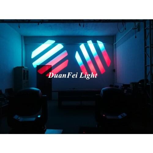 10pcs dmx lyre led avec gobos 230w led moving head zoom beam spot pattern moving head for dj disco ktv night club show