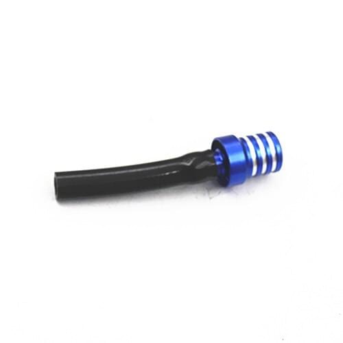 Universal Blue Gas Fuel Cap Valve Vent Breather Hose Tube for Honda Yamaha Kawasaki Suzuki KTN Dirt Bikes ATV