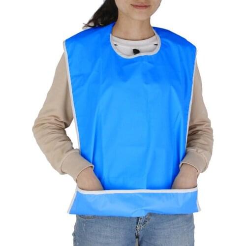 EZLIFE Waterproof Safe Apron High Quality Adults Mealtime Adjustable Protector Clothes Bib Apron ZH01499 Bibs Apron Kitchen A9N0
