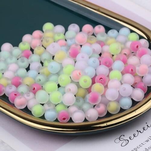 Ornament Jewelry Findings Rubber Acrylic Lucite Round Gumball Beads 1700pcs 8mm Plastic Bracelet Necklace Earring Bubblegum DIY