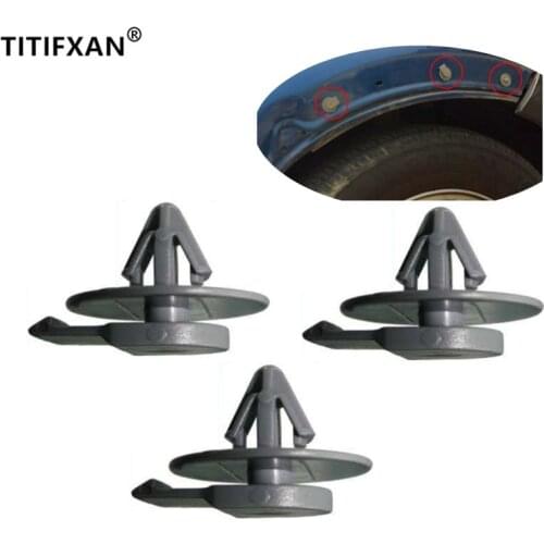 10PCS Auto Wheel Arch Frame Trim Clips For Mini R50 R52 R53 R55 R56 R57 R58 R59 R60 R62 Cooper S D BMW Plastic Fasteners Rivets