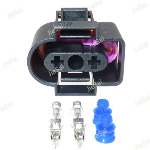 2 Pin 1J0973202 Car Water Spray Antifreeze Wire Harness Sealed Plug 3.5 Series Auto Waterproof Connector For VW