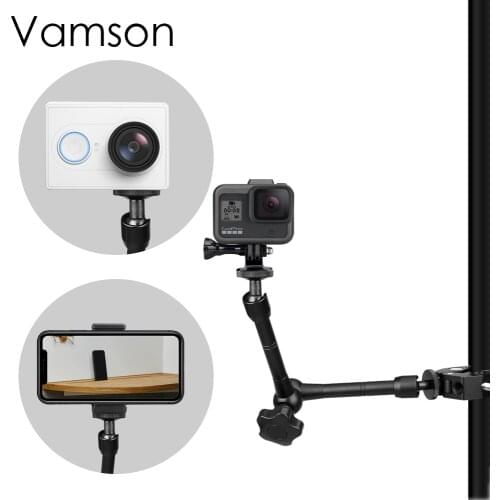 7 / 11 Inch Adjustable Friction Articulating Magic Crab Clip for phone Camera for Gopro Accessories for Phone for Gopro for SLR