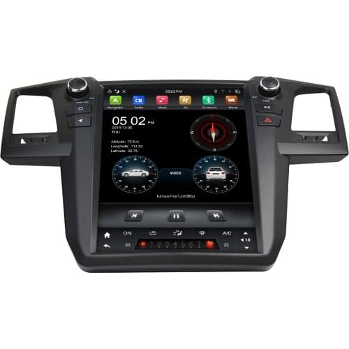 4gb+32gb 6-Core PX6 HD 12.1" Android 9.0 Car Radio DVD GPS for Toyota Fortuner 2005-2015 Bluetooth WIFI IPS screen Easy Connect