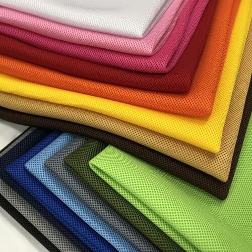 3D Air Spacer Sandwich Mesh Fabrics PET Hygrolon Heavy Seat Cover Soft Thick Breathable Sport Wear 155CM Wide 230g/M2 3mm Thick