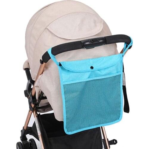 Baby Stroller Pram Pushchair Net Mesh Hanging Bag Organizer Diaper Storage Tidy Net Accessories