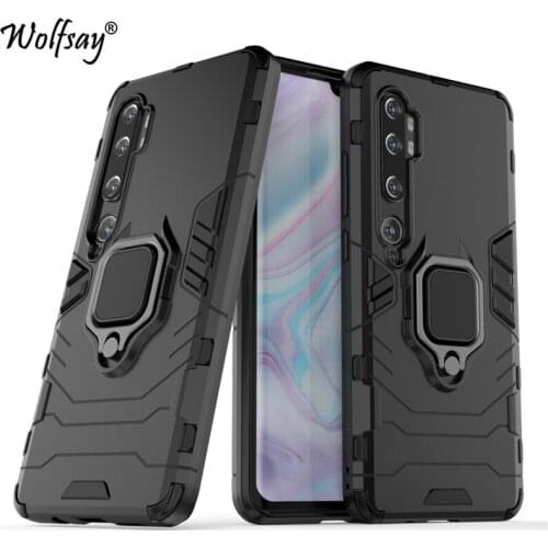 For Xiaomi Mi Note 10 Pro Case Mi Note 10 Pro Goyar Armor Magnetic Suction Stand Shockproof Full Cover For Xiaomi Mi Note 10 Pro