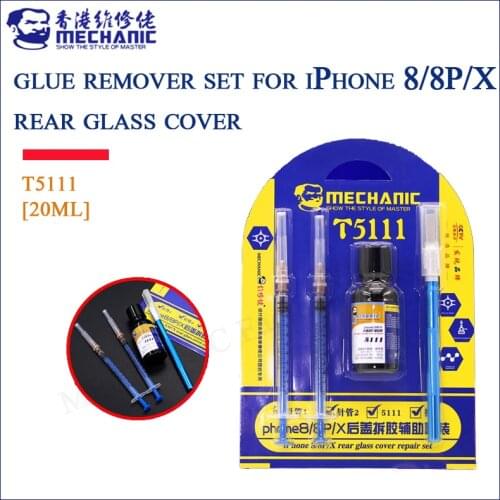 MECHANIC T5111 Removal glue for back cover glass Dismantling frame Auxiliary fluid suit for iPhone 8/8P/X XS MAX