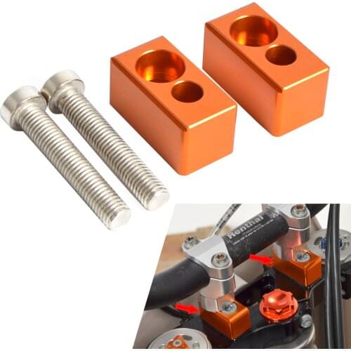 Up 22mm Handlebar Riser Mount Clamp Bracket For KTM SX SXF EXC EXCF Husqvarna For Husaberg TE FE TC FC TX FX FS 250 350 450 530